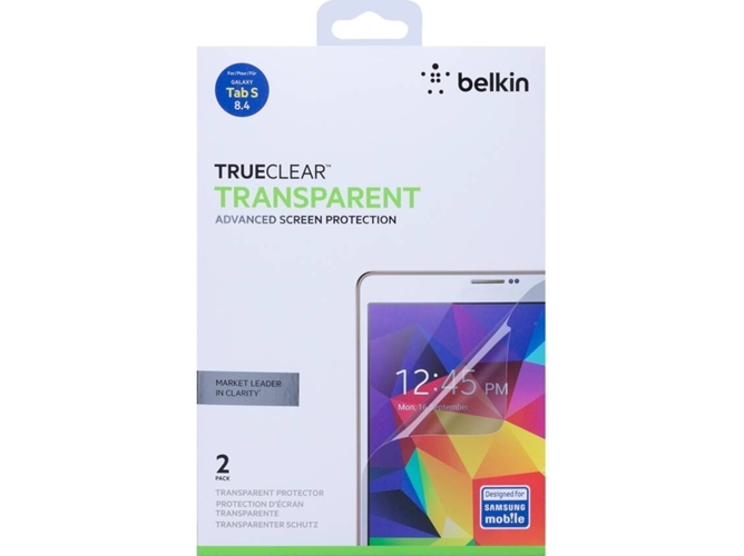 Protector de Pantalla Tablet BELKIN Tab 4 (Samsung Galaxy Tab S - 8.4'' - Plástico)