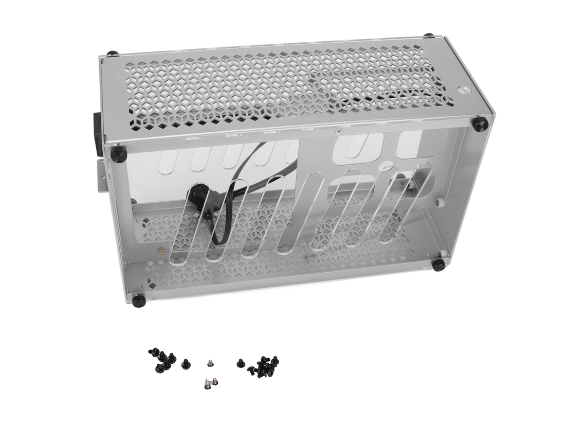 Chasis De Escritorio Mini De Aluminio Para Computadora De Juegos Con Potente Disipación De Calor