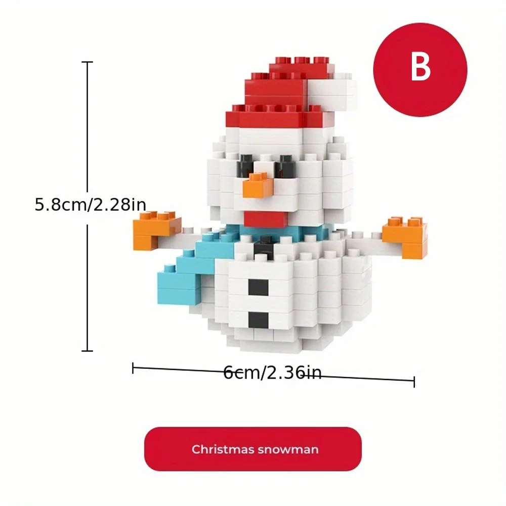 Regalos De Navidad, Mini Juguetes De Bloques De Construcción.