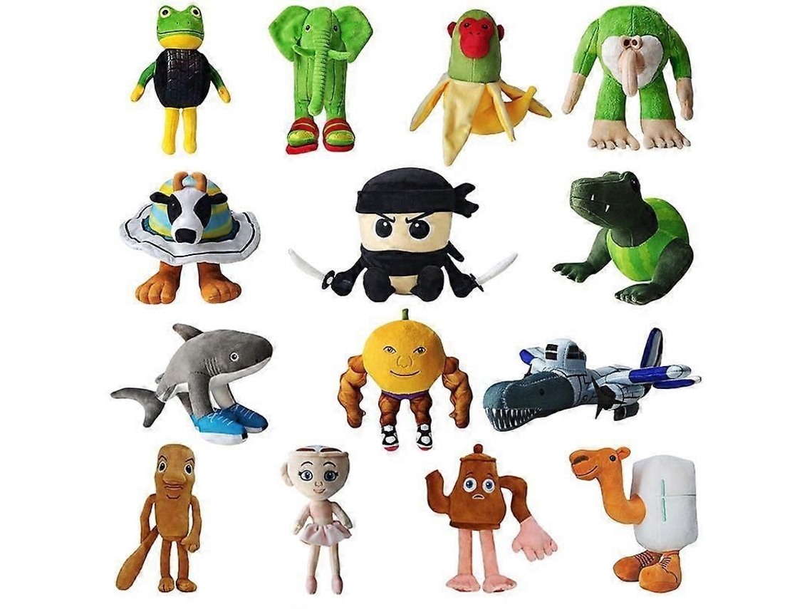 Juguete De Peluche Italiano Brainrot Tung Tung Sahur, Regalo De 25cm Para Niños