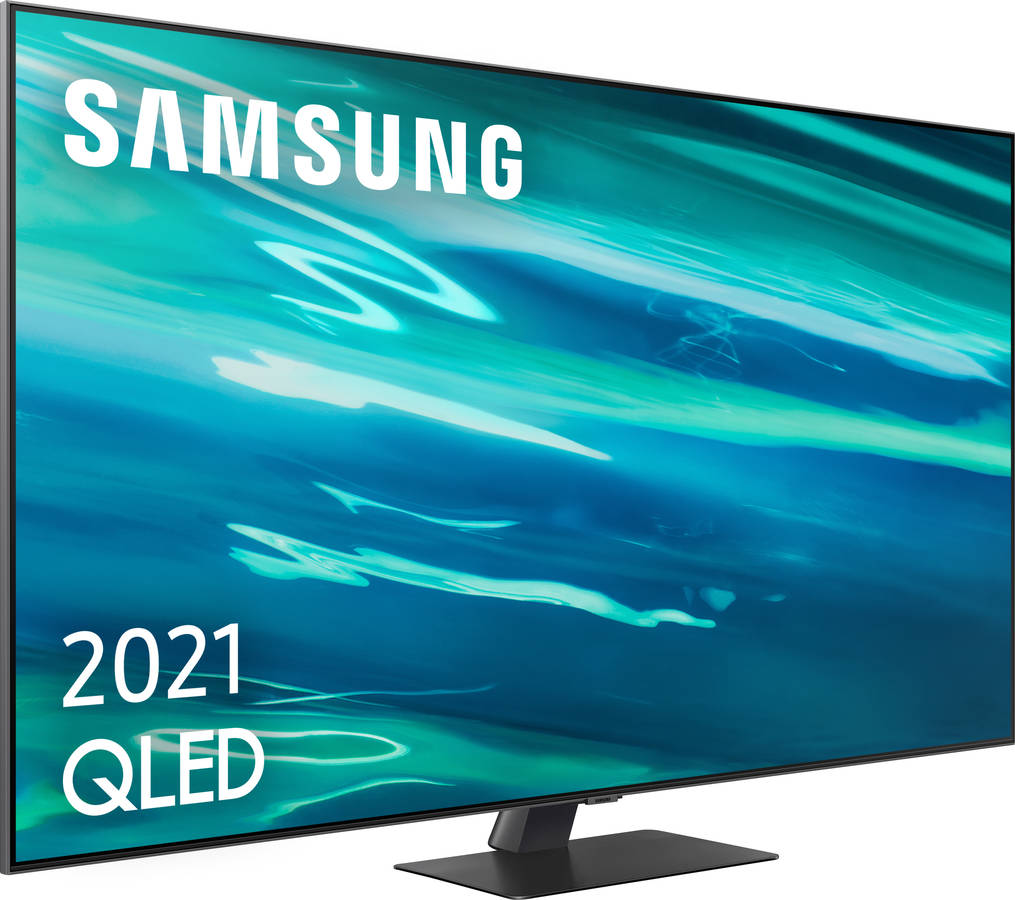 TV SAMSUNG QE55Q80A (QLED - 55'' - 140 cm - 4K Ultra HD - Smart TV)