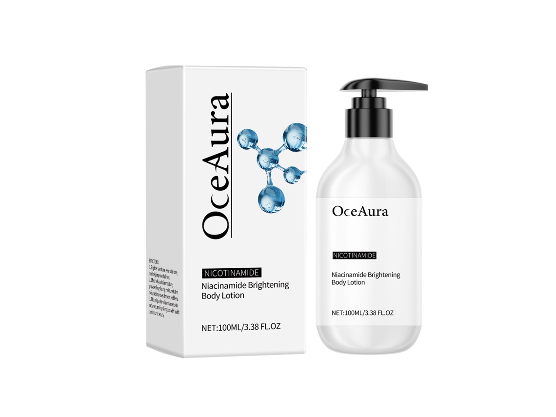Loción corporal iluminadora con niacinamida