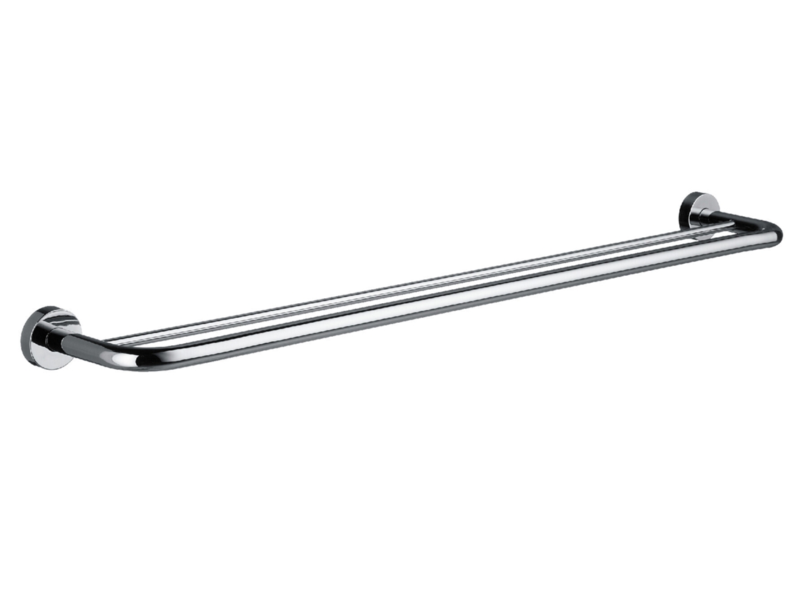 Toallero Rondo 2 Doble Cromo 2 Varillas 800 Mm EMCO