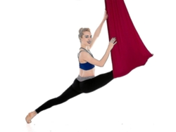 2026-hamaca Aérea De Yoga Antigravity De Nylon Ultra Fuerte Para Estiramientos Profundos Y Alivio De Dolores Lumbares