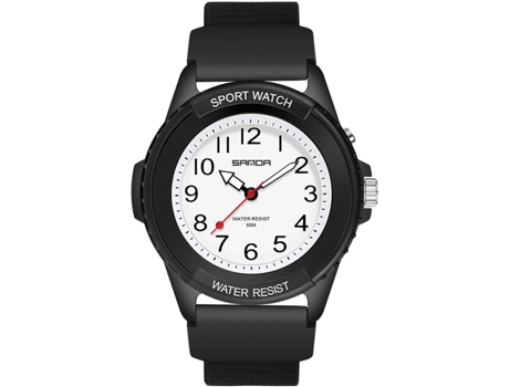VEANXIN Relojes deportivos Correa de resina Reloj de pulsera eléctrico resistente al agua-Azul