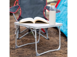 Mesa de camping plegable Aktive Small Mauve, antivuelco y ultraligera