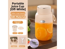 Exprimidor Eléctrico Portátil Recargable Por Usb De 1300 Ml (blanco) Czhhmart