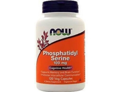 Complemento Alimentar NOW Fosfatidilserina Com Colina E Inositol (120 cápsulas vegetais)