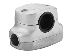 Soporte De Mango Universal Para Cortacésped, Clamp De Poste De Aluminio Resistente Y Robusto