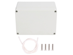 Caja de conexiones eléctricas fabricada en plástico ABS IP65 para uso en exteriores, 160 x 110 x 90 mm