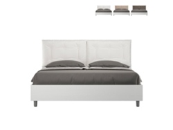Cama contenedor doble 160x190cm cojines madera Egos Annalisa