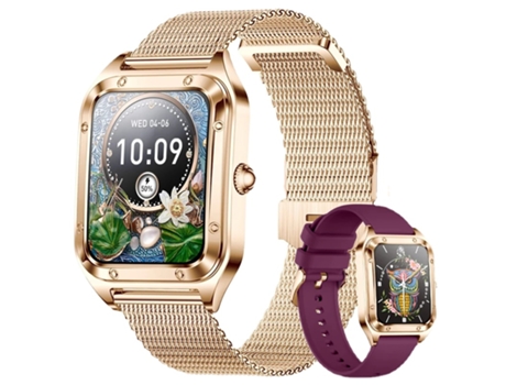 Reloj inteligente para mujer, reloj inteligente deportivo, Monitor de pista, llamada Bluetooth, reloj de marca para mujer para regalo VEANXIN