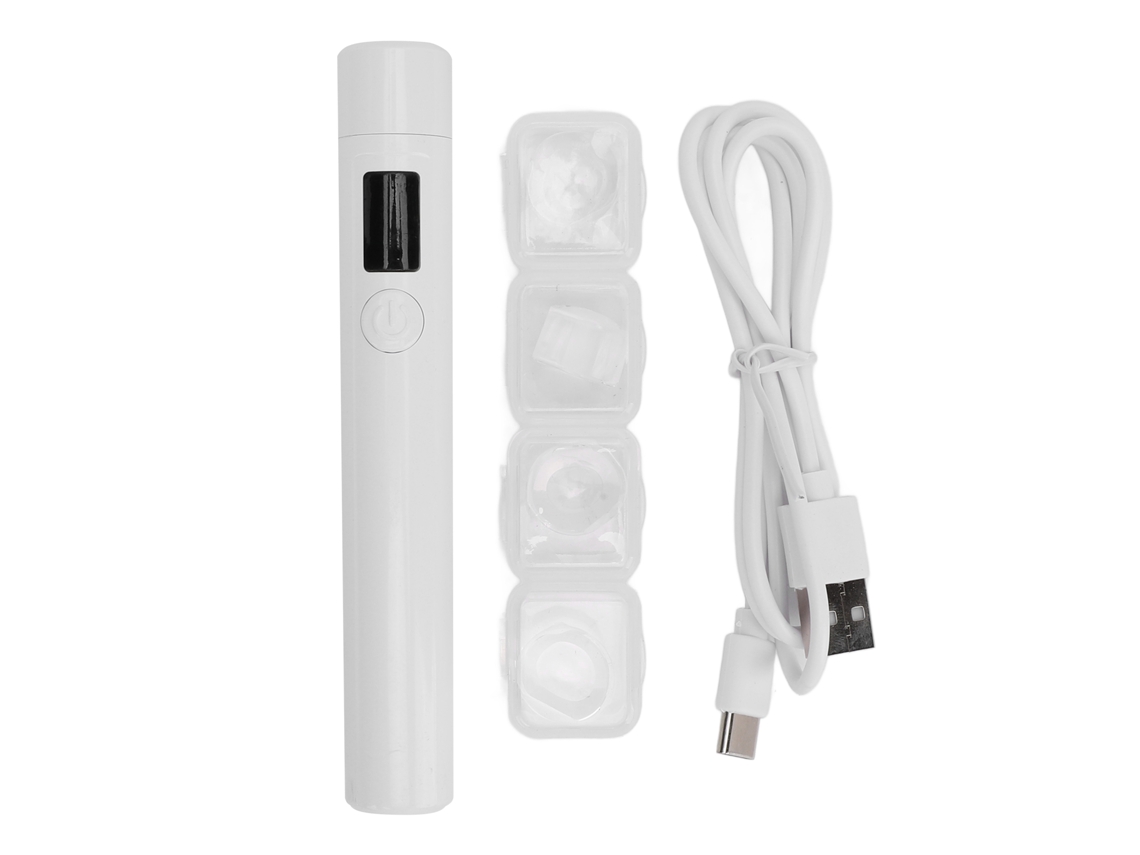 Lâmpada De Unhas Portátil De Manicura Com Bateria Recarregável De 180mah, Tela Lcd E Temporizador Dual Para Secagem Rápida