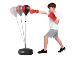 Set Boxeo 126-144cm Balón Guantes Bomba Saco Independiente