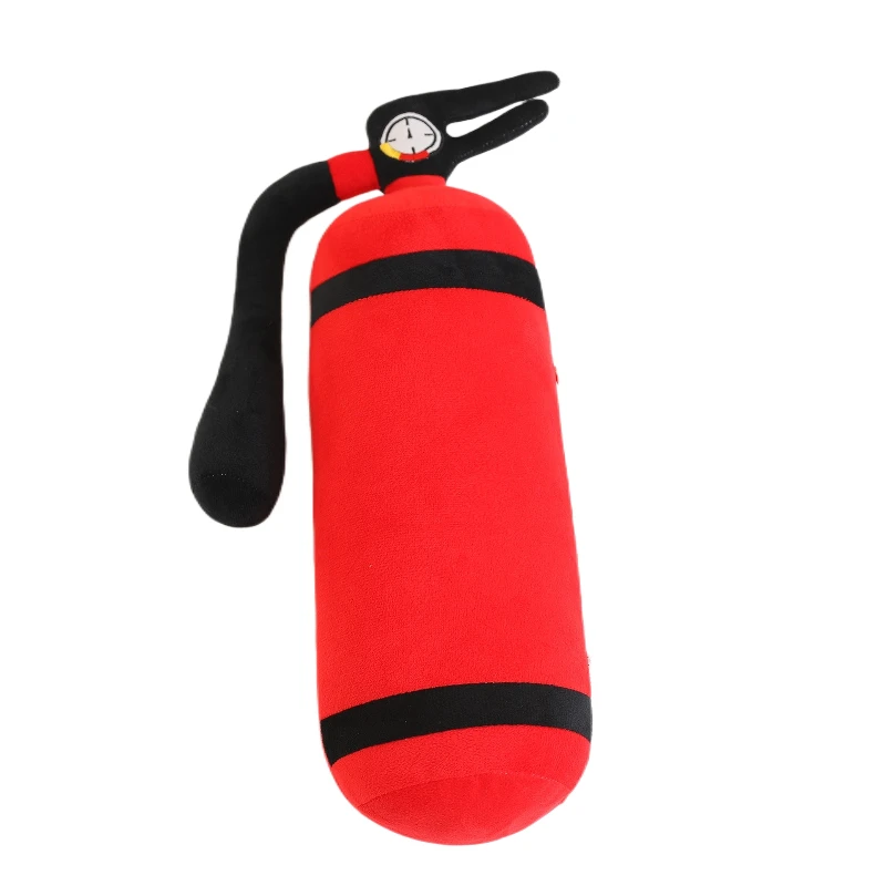 (rojo 49×18 Cm) Divertido Y Creativo Peluche Con Forma De Extintor, Cojín Suave Para Sofá.