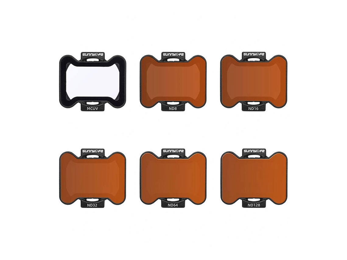 Sunnylife Mcuv ND8 ND16 ND32 ND64 ND128 Juego de filtros para DJI Avata 2