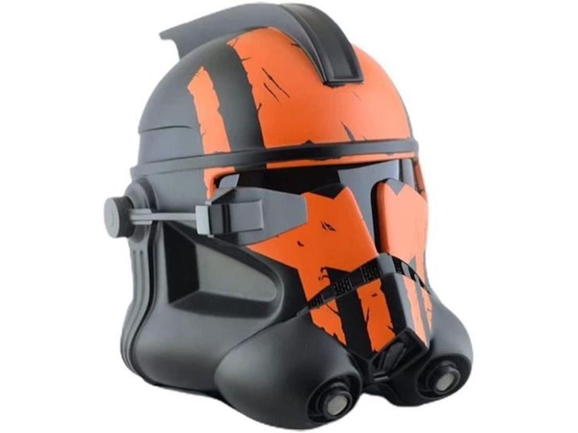Máscara Facial De Casco De Stormtrooper, Accesorio De Cosplay De Látex, Máscara De Látex De Herrero