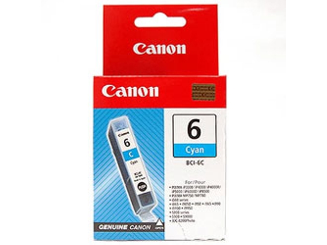 Cartucho CANON BCI-6 Azul