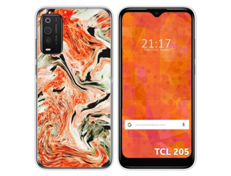 Carcasa TCL 205 TUMUNDOSMARTPHONE Dibujos Multicolor