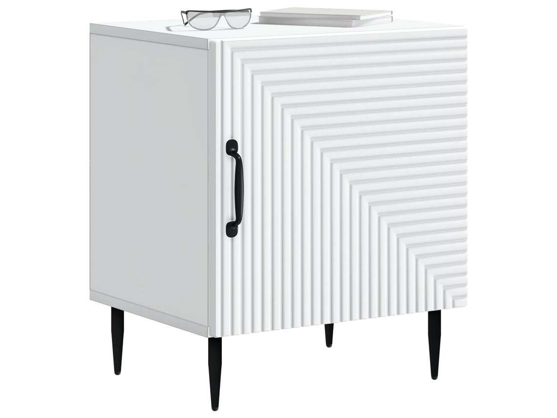 Maison Exclusive - Armario De Noche 2 Pcs 43 X 34,5 X 50 Cm Madera De Ingeniería