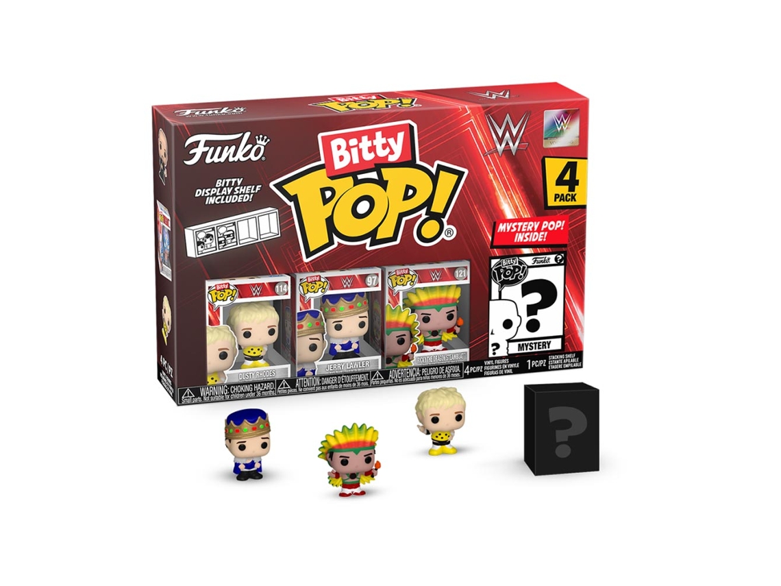 Figura Funko WWE Dusty Rhodes Bitty Pop! Pack 4