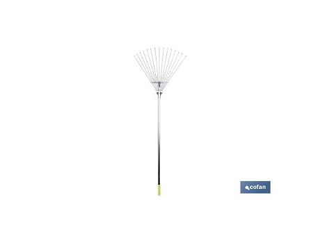Escoba plegable metal 15 puas