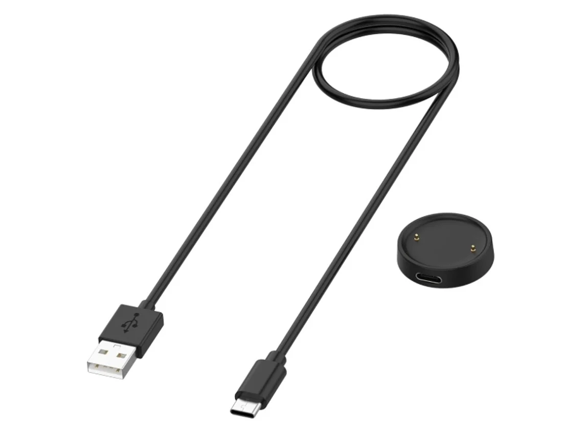 Cargador USB Gift4me para Amazfit Bip 6 Negro