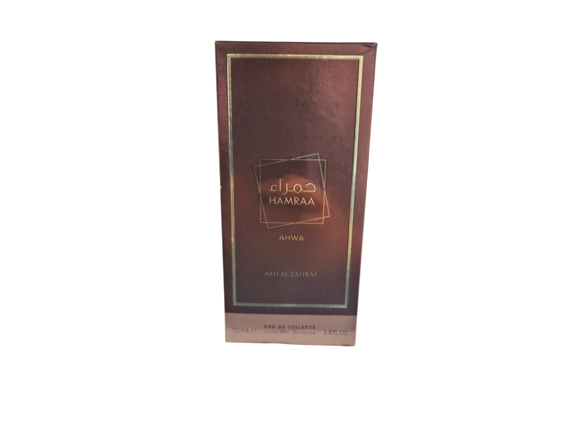 Hamraa Ahwa Eau De Toilette 100 Ml Ard Al Zahrat Mspure