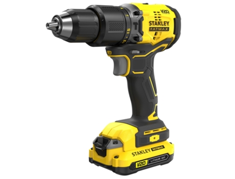 Stanley Taladro Percutor BRUSHLESS V20 18V 60Nm con 2 baterías Li-Ion 1,5Ah
