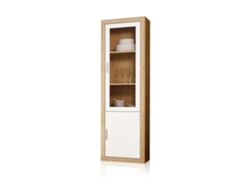 Vitrina Nuka 2 puertas Cambria - Blanco 60 x 193,2 x 34,6 cm