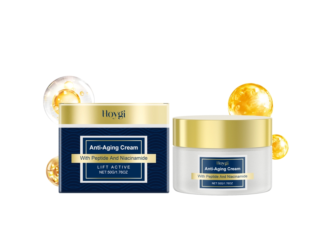 Crema hidratante antiedad con efecto antiedad