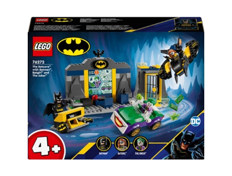LEGO Batman la Batcueva con Batman Batgirl y el Joker 76272