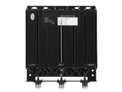 Duplexor UHF portátil con filtro multibanda y 6 cavidades