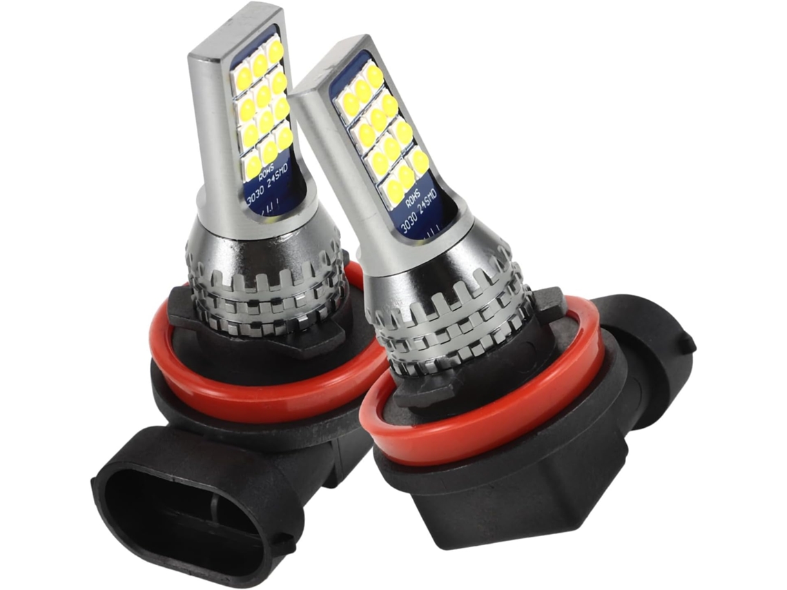 Bombillas Led Antiniebla De 2 Piezas Compatibles Con Faros Delanteros De Coche