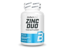 BiotechUSA Dúo Zinc 60 Comprimidos