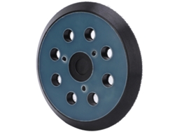 Base De Disco De Lijado De Poliuretano De 8 Orificios Y 3 Ojos Para Herramientas De Lijado De 125 Mm - Ferretería