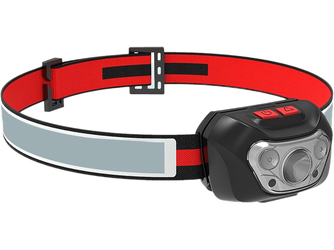 Linterna Frontal Recargable Impermeable Headtorch 500 Led, Luz Frontal Superbrillante, Modos Iluminación,