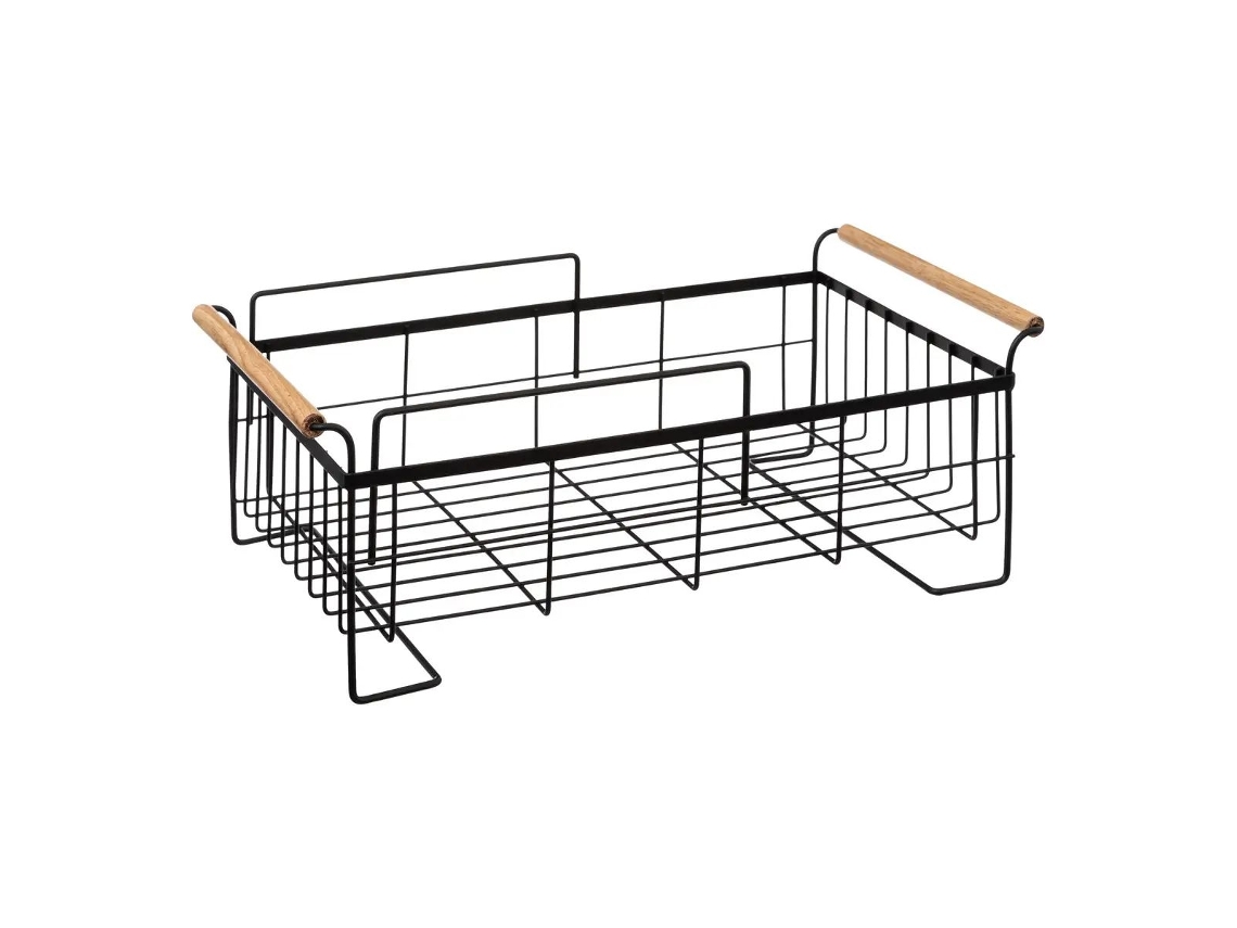 Estante para discos - 2 pisos - metal