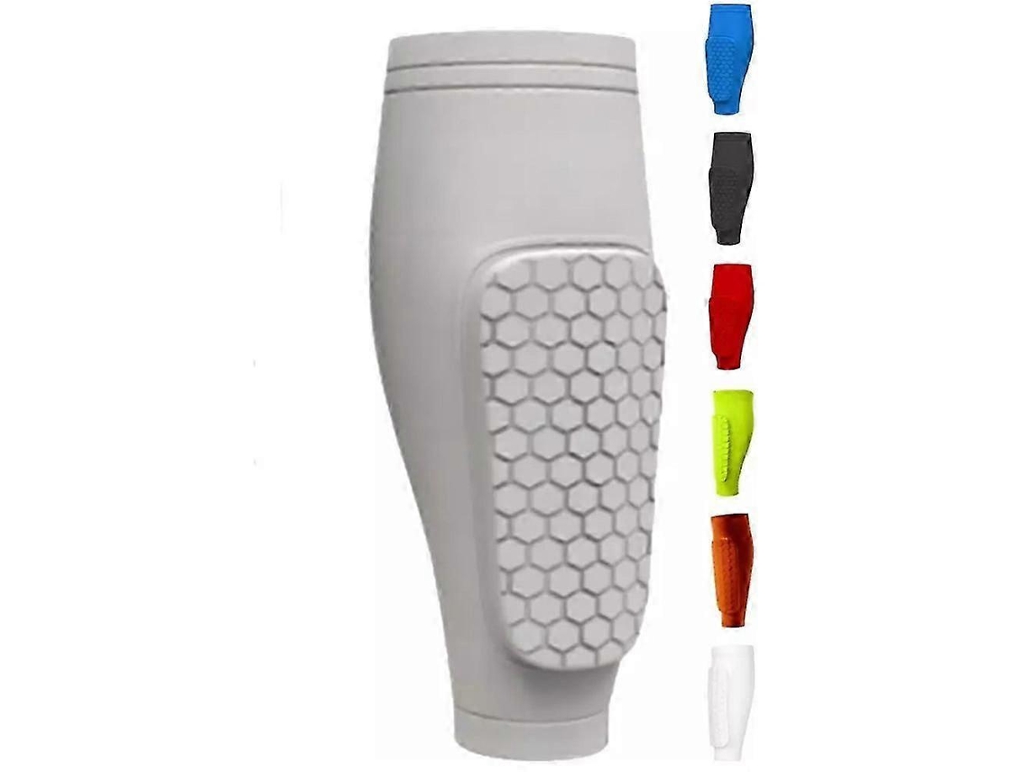 Mangas de compresión Shin Defender para niños con acolchado de panal