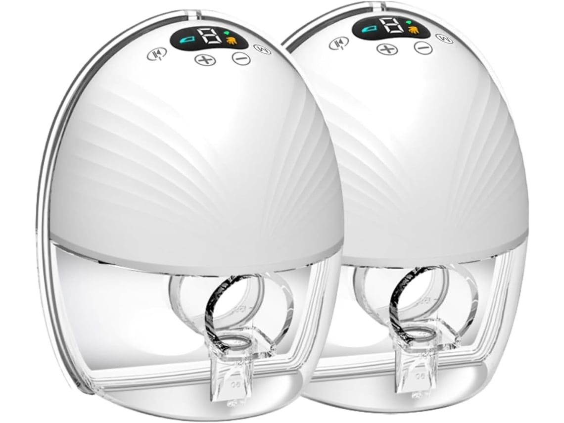 Aspirador De Leite Elétrico Portátil, Com Ecrã Lcd. Aspirador De Leite Bilateral, Para Amamentação, Com 3 Modos E 9 Velocidades.