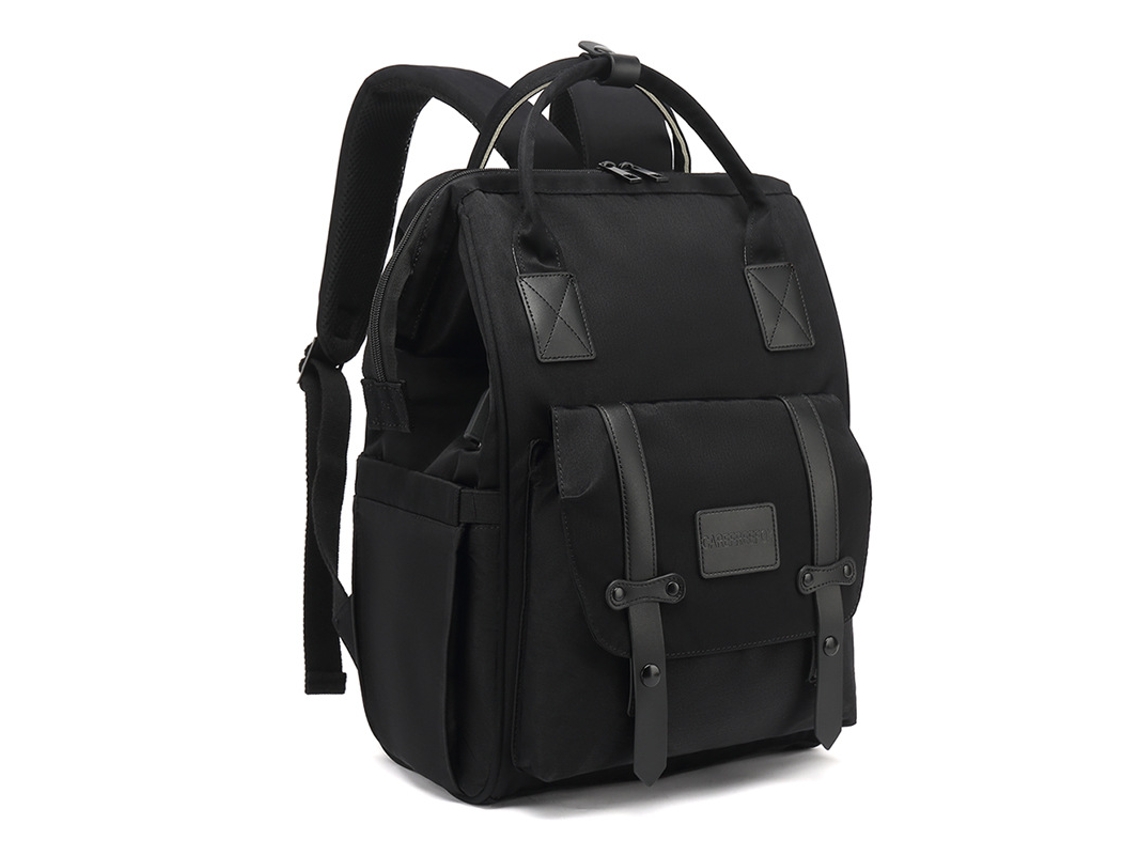 Mochila para pañales ideal para mamás, perfecta para el hospital, el parto y los viajes (negra) Eifson
