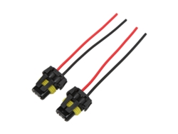 Conector De Faros 2pcs Cableado Harness Práctico Ligero Instalación Diy