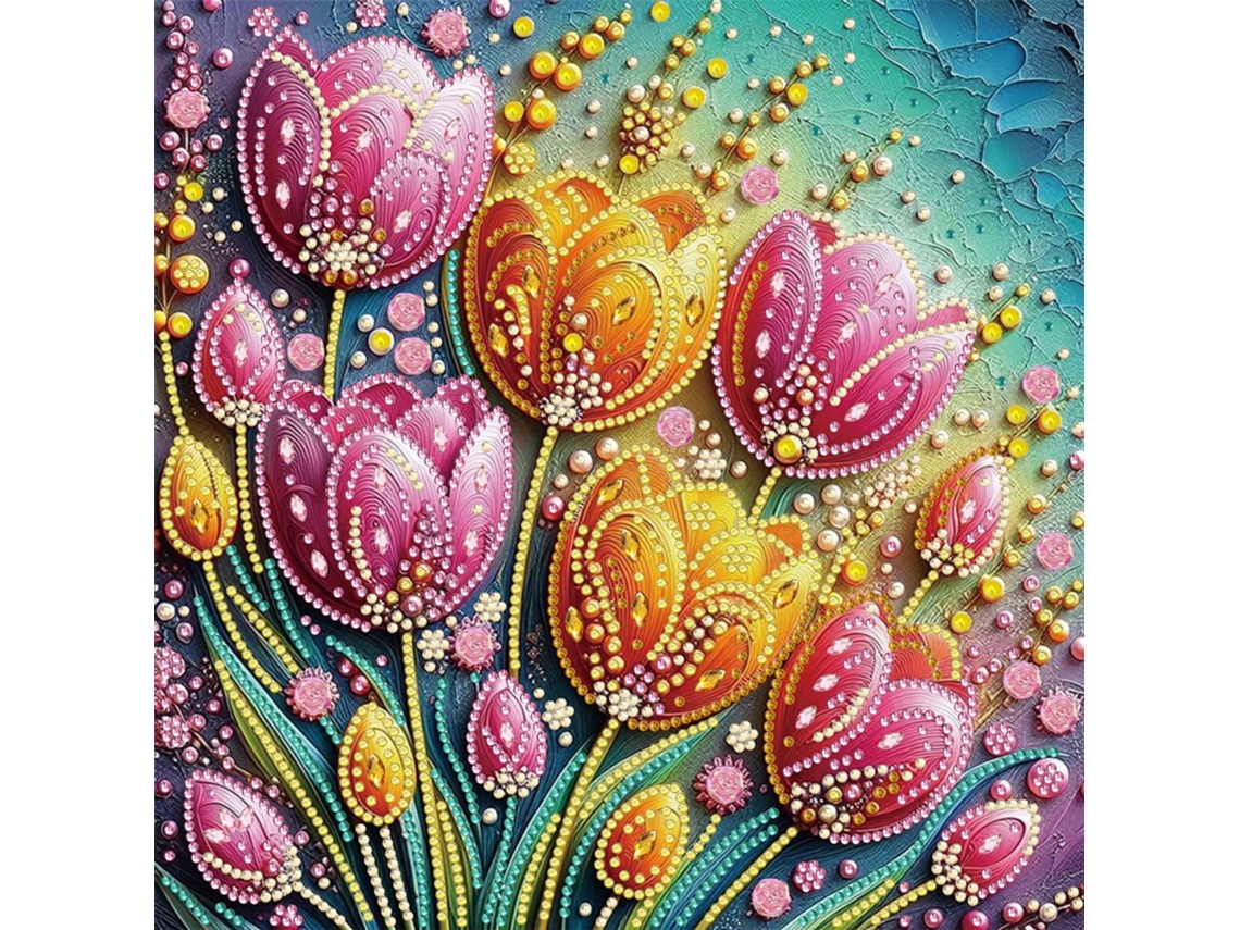 Pintura de diamante SIURN Ab64, manualidades, decoración del hogar (30 x 30 cm)