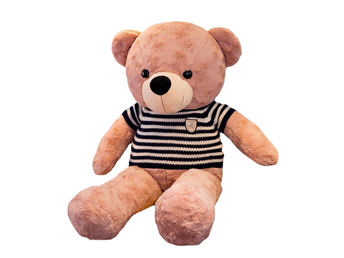 Peluche HXDZFX Osito Teddy Chaqueta Azul Oscuro 120 cm