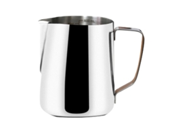 Vaso de acero inoxidable con pico, para espuma de leche, con manómetro interno NEVEANCE
