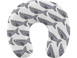 Almohada Viaje Forma Aliviar Espuma Viscoelástica Viscoelástica Fácil Relajación Cómodos Familia.brfácil
