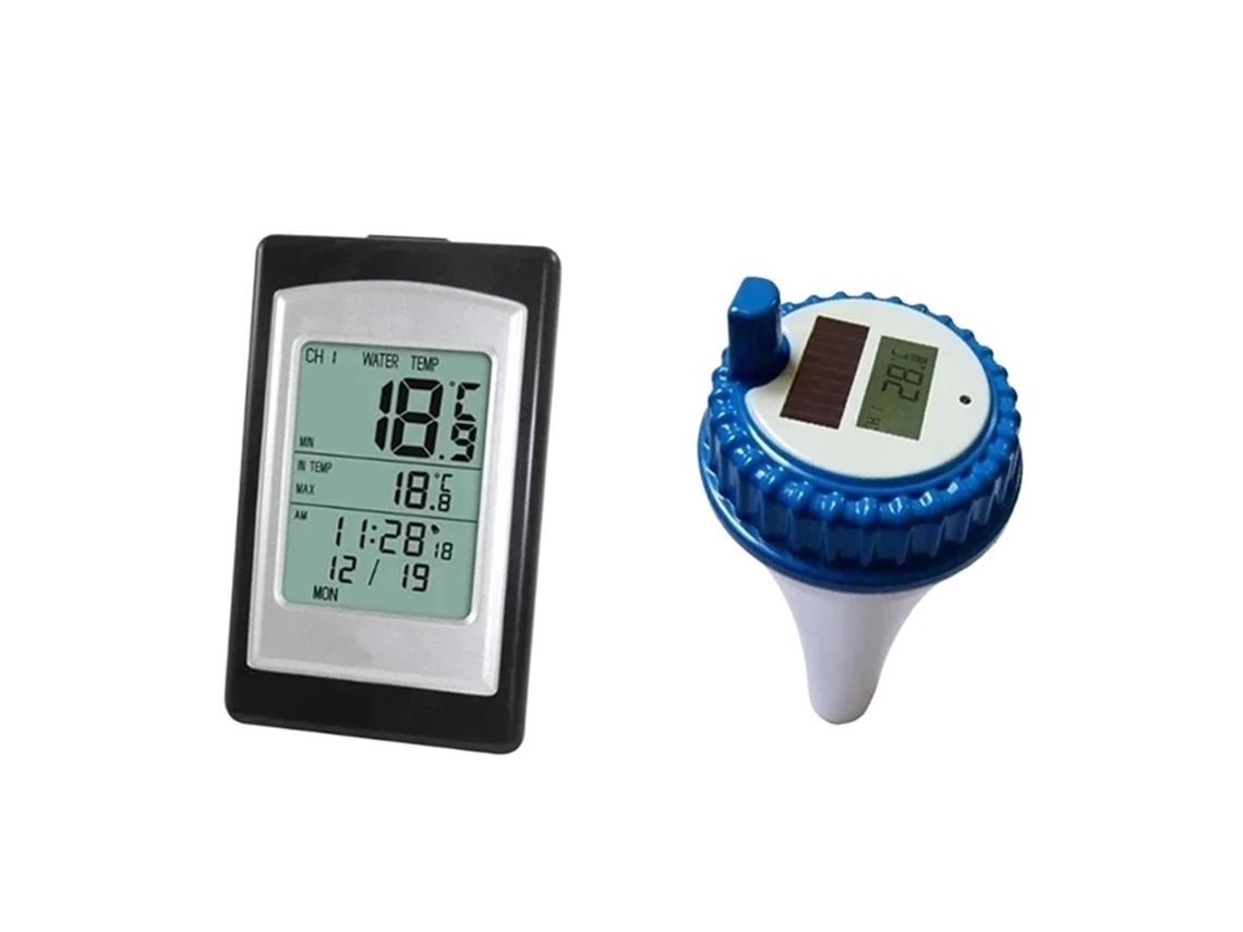Termómetro À Eau De Piscine Sans Fil À Énergie Solaire, Spa Nage, Bassin, Baignoire, Étanche,