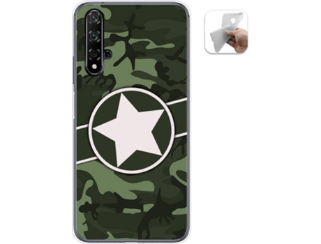 Carcasa Huawei Nova 5T / Honor 20 TUMUNDOSMARTPHONE Camuflaje 01 Multicolor