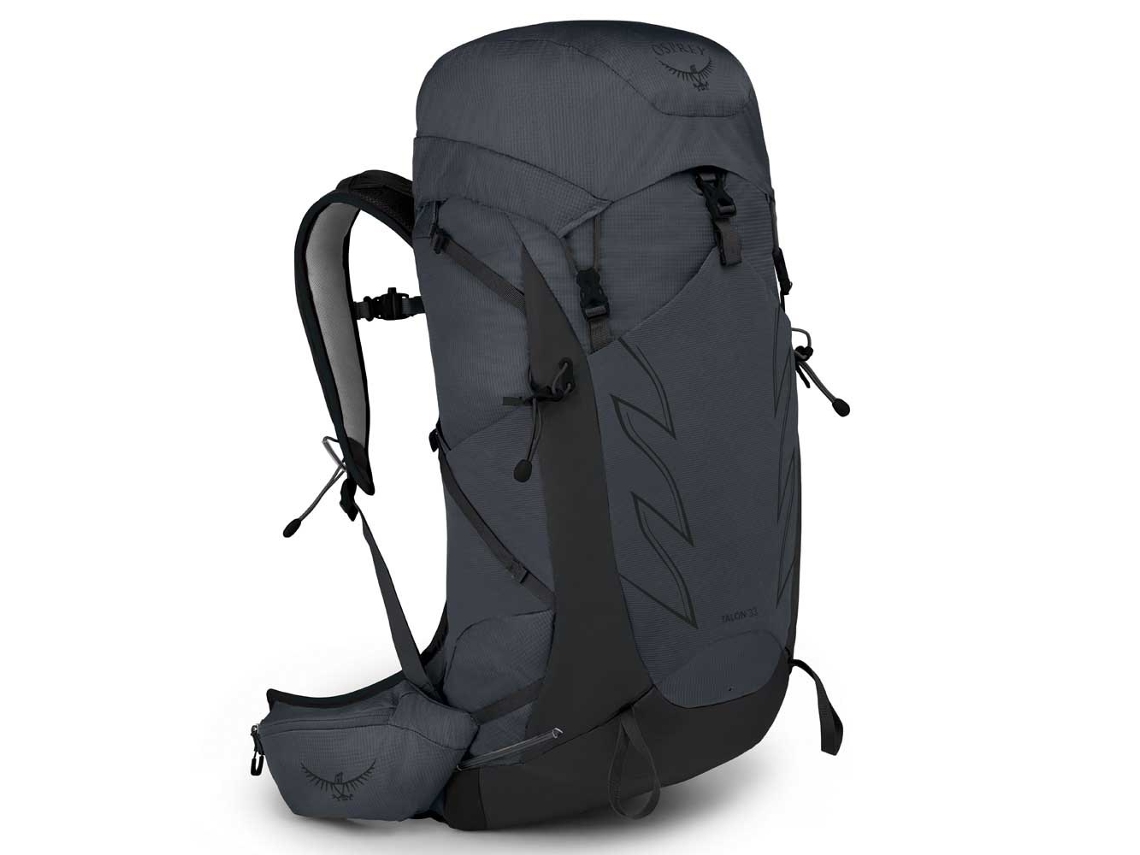 Mochila de Montaña OSPREY Talon (31-40 L - Gris)