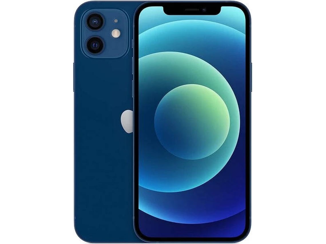 iPhone 12 APPLE (Reacondicionado Flippers Marcas Mínimas - 6.1'' - 64 GB - Azul)